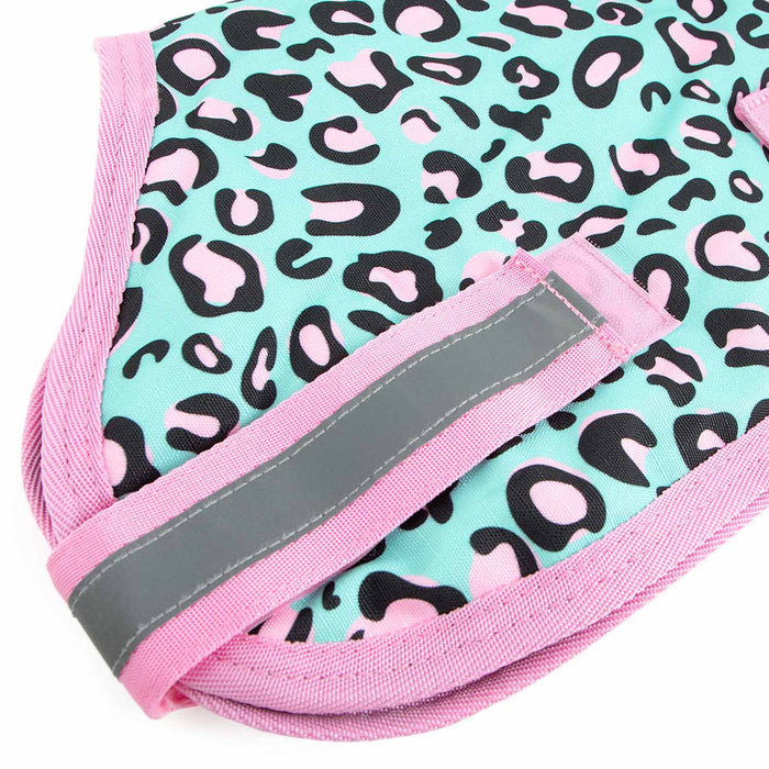 Expression Patterned Insulated Dog Coat