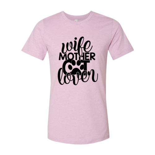 Family & Cat-Lover Lettering Tee