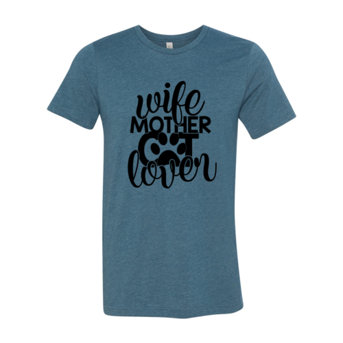 Family & Cat-Lover Lettering Tee