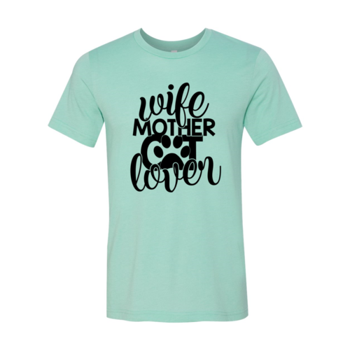 Family & Cat-Lover Lettering Tee