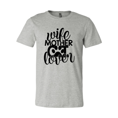 Family & Cat-Lover Lettering Tee