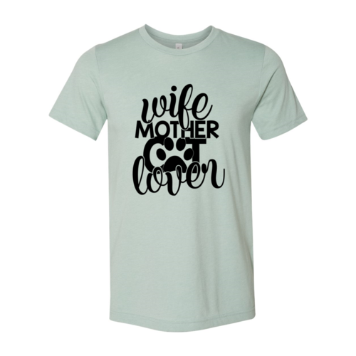Family & Cat-Lover Lettering Tee