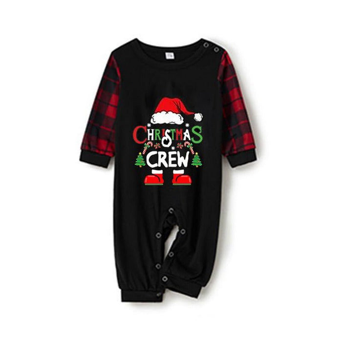 Family Matching "Christmas Crew" Design Pajama Set
