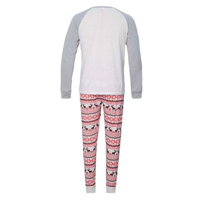 Family Matching Elk Print Design Pajama