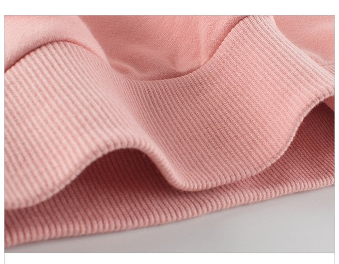 Fashionable Toddler Girl's Pink Bowknot Sweatshirt