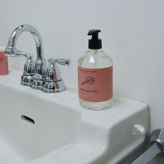 FDG Liquid Hand & Body Soap--Rhubarb (500 ML)