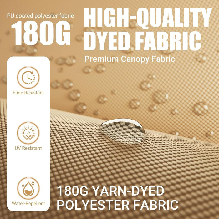 Fifteen Foot Double Sided Outdoor Terrace Umbrella