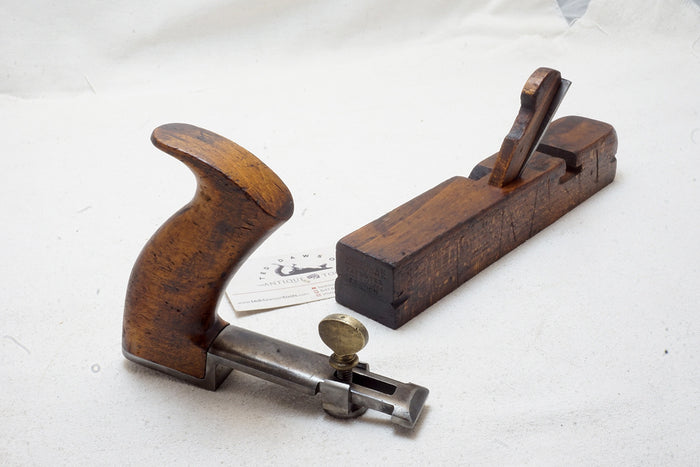 FINE & RARE MULTIFORM MOULDING PLANE CO. HANDLE - WORRAL'S PATENT 1854