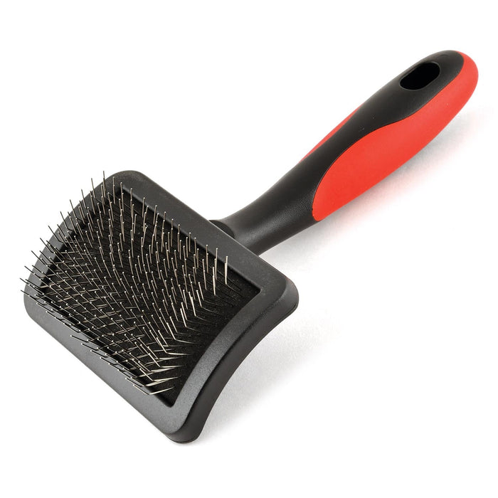 Firm-Pin Curved Pet Slicker Brush