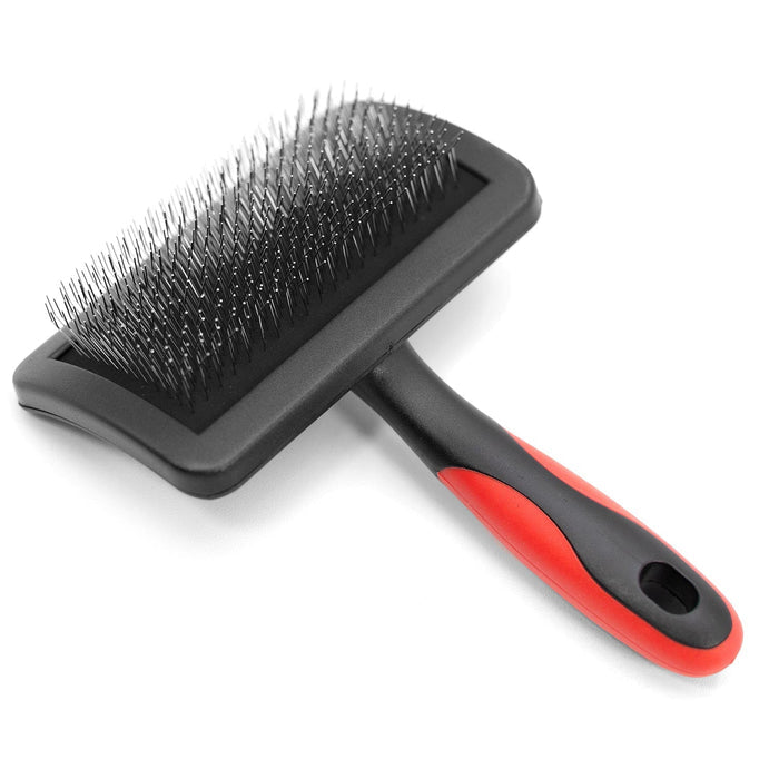 Firm-Pin Curved Pet Slicker Brush