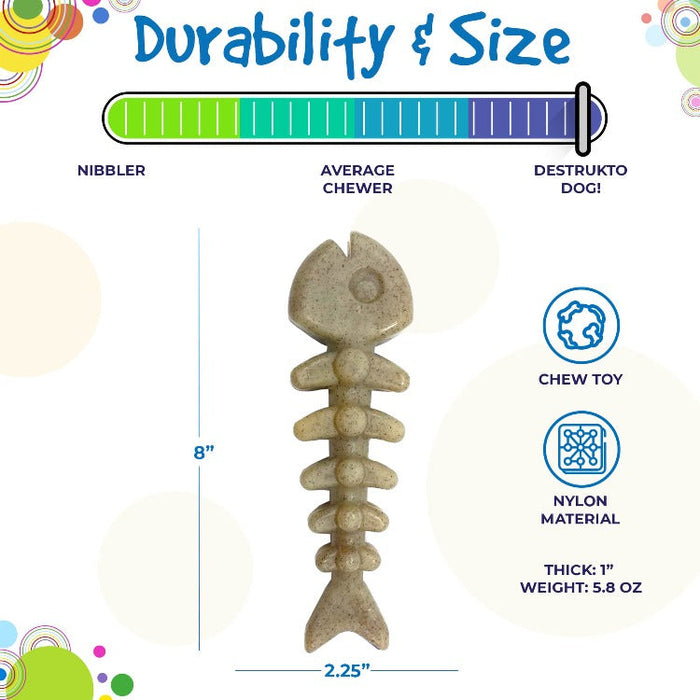 Fish Skeleton Nylon Dog Chew