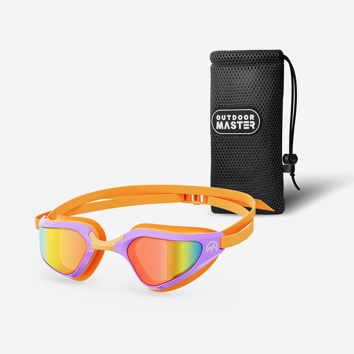 Fisheye Anti-fog Swimming Goggles for Adults