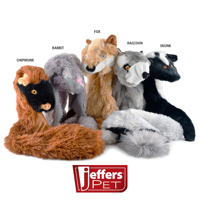 Floppy Animal Play Toy — Choose Rope, Squeak or Quiet