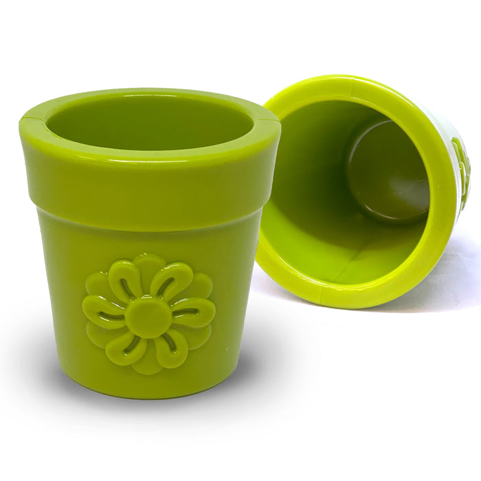 Flower-Pot Treat Cup for Supervised Play