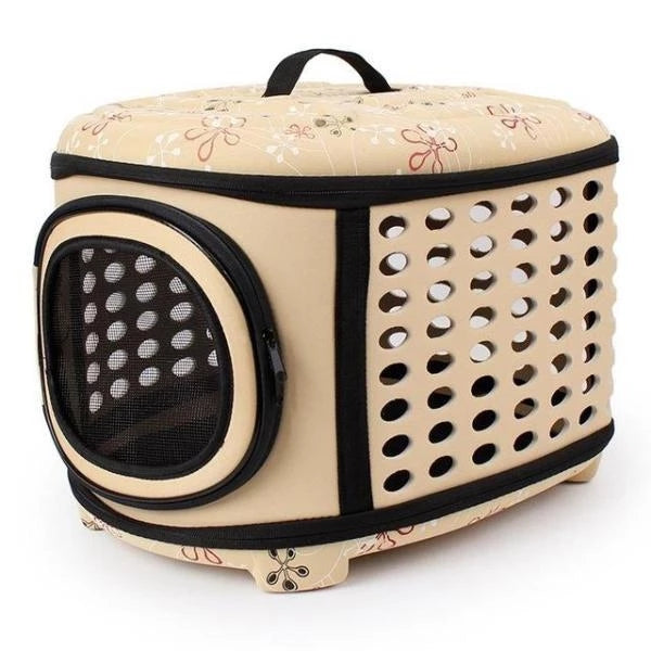 Fold-Flat Ventilated Pet Carrier