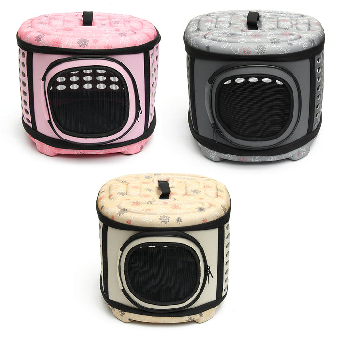 Fold-Flat Ventilated Pet Carrier