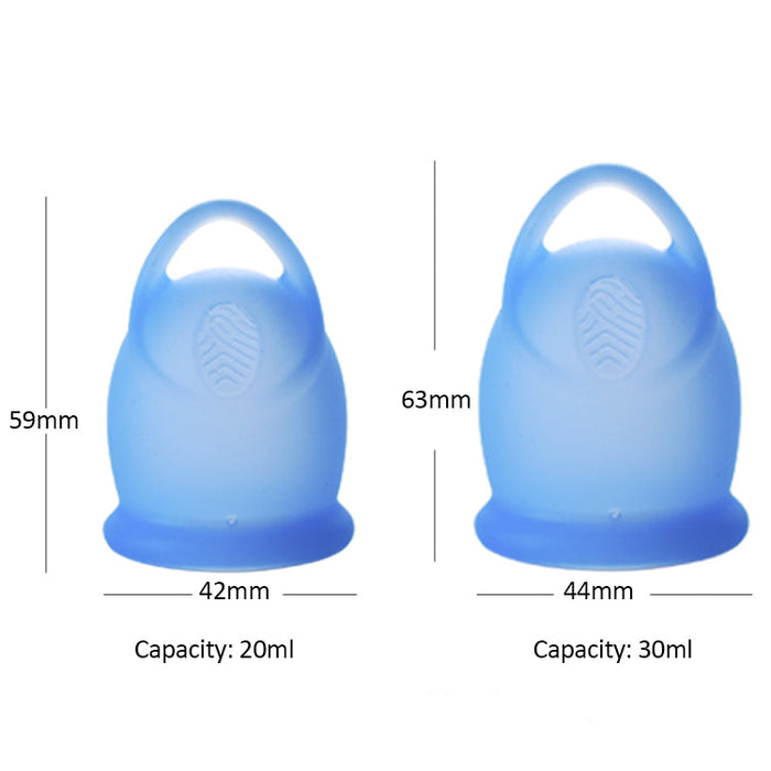 Folio Reusable Menstrual Cup with Loop Stem