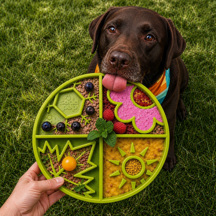 Four Seasons Sectioned Feeding Tray