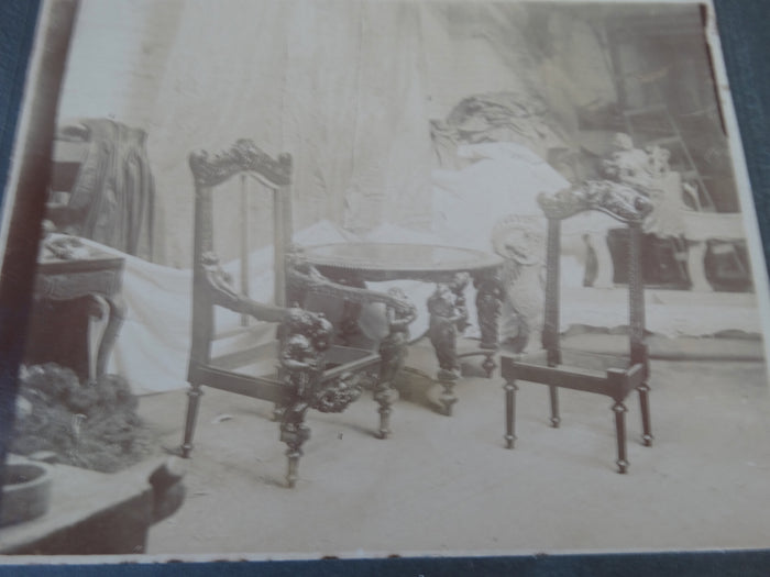 Frederico Giorgi: Photo of Handcarved Furniture