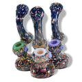 Frit And Swirl Pattern Bubbler