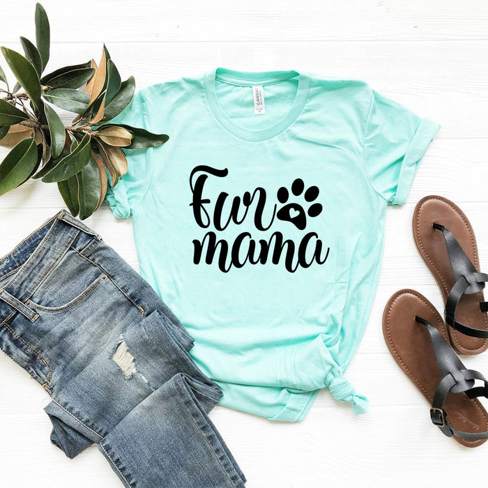 Fur Mama Script Paw Tee
