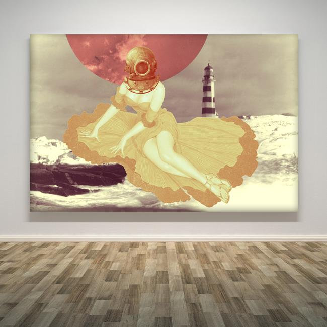 "Girl At Lighthouse"