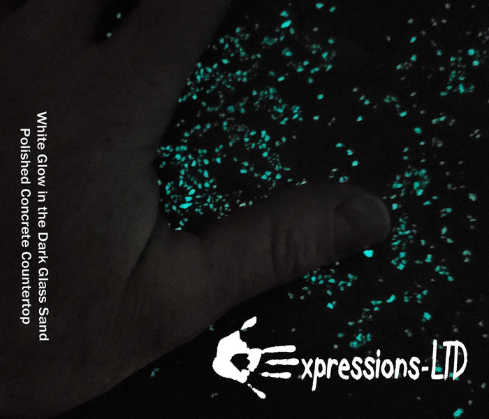 Glow In The Dark Rocks Glass Aggregate - Photoluminescent Expressions LTD