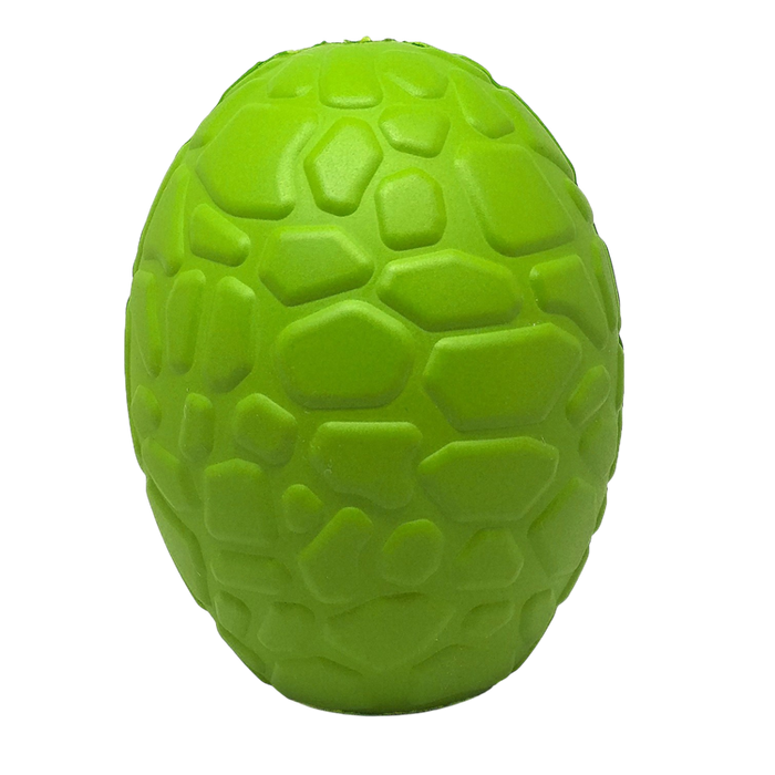 Green Dinosaur Egg Treat Toy