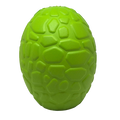 Green Dinosaur Egg Treat Toy