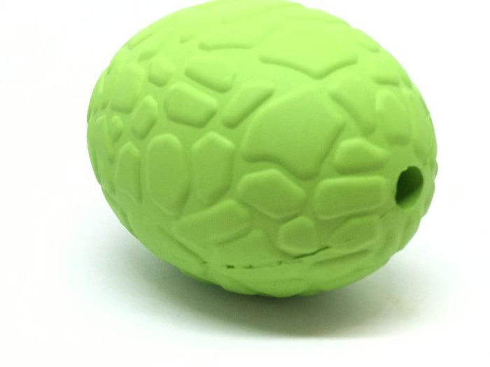 Green Dinosaur Egg Treat Toy