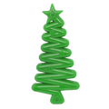 Green Zigzag Tree Nylon Chew