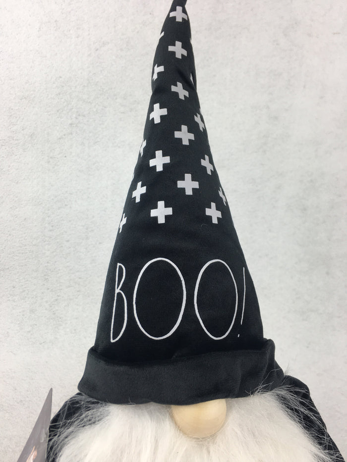 Halloween Designer Boo or Spooky Plush Gnome by Rae Dunn