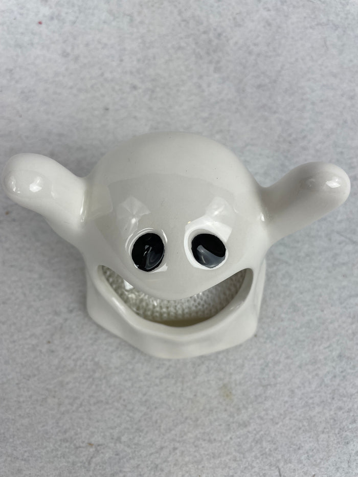 Halloween Ghost or Harvest Pumpkin Scrubber Sponge Holder
