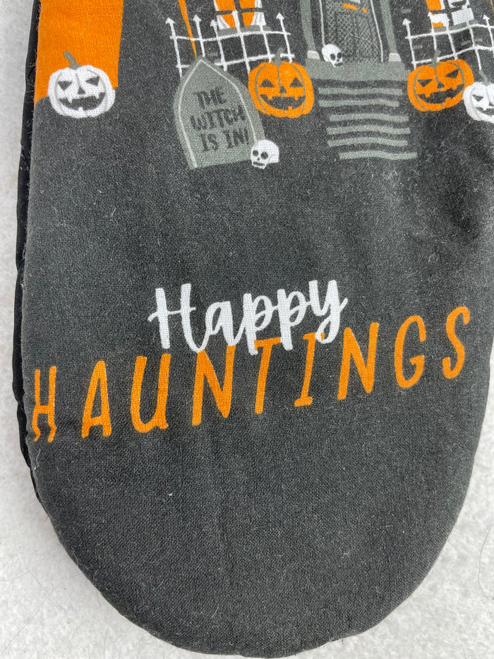 Halloween Happy Hauntings Kitchen Oven Mitt or Pot Holders
