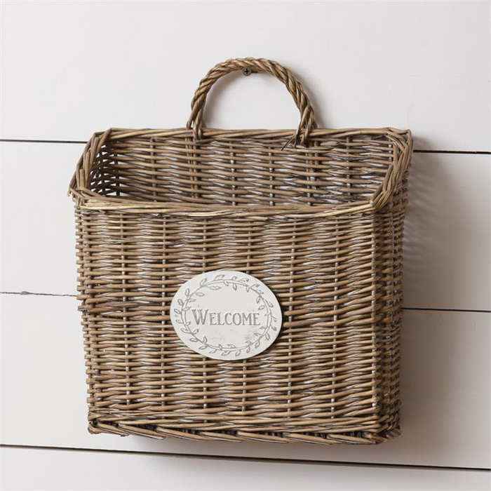 Hanging Basket- Welcome