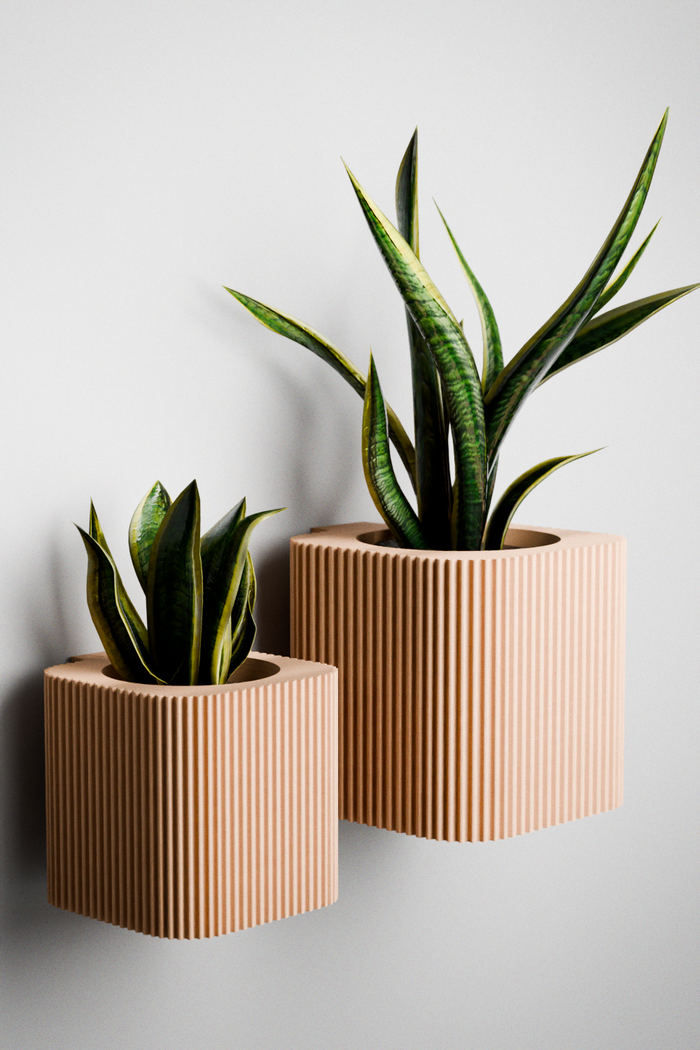 Hanging Box Planter from Modernized Pottery
