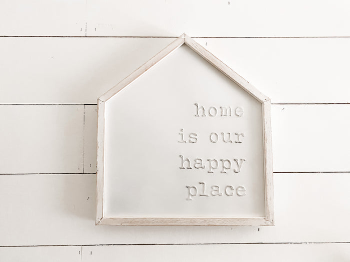 “Happy Place” Wall Decor