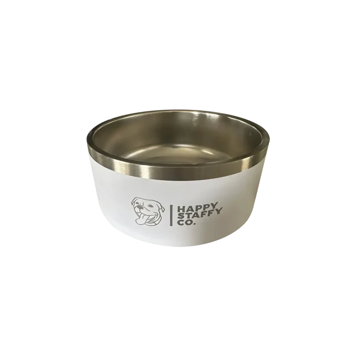 Happy Staffy Water Bowl
