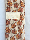 Harvest Leaves Autumn Days Blanket Throw