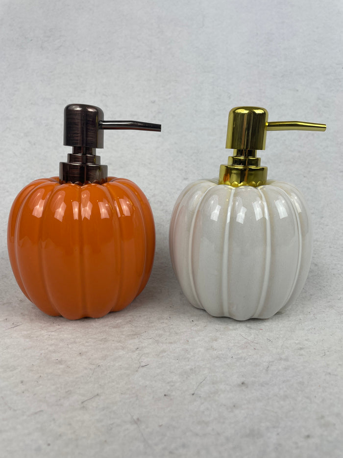 Harvest or Halloween Pumpkin Hand Soap Dispenser
