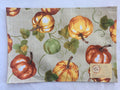 Harvest Orange and Green Pumpkins Placemat
