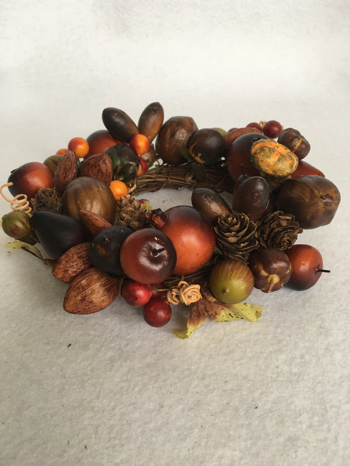 Harvest Small Candle Wreath