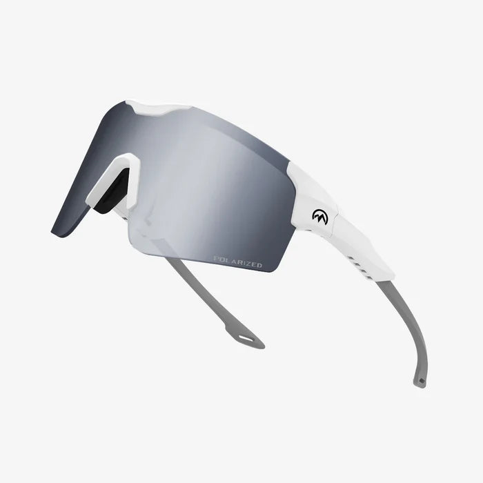 White Frame Silver Lens Cat.3