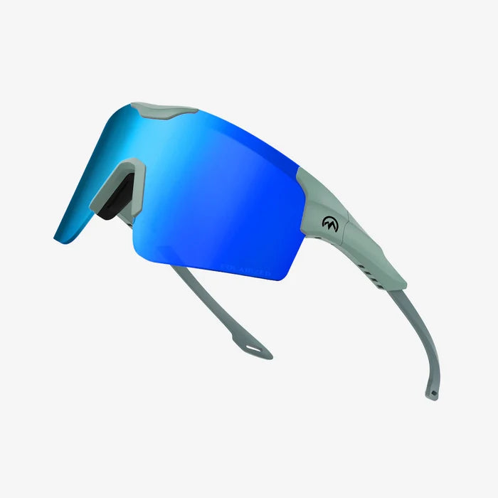 Green Frame Blue Lens Cat.3