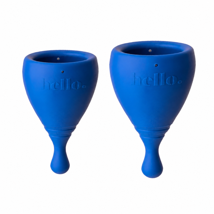 Hello Menstrual Cup Double Box - High Cervix