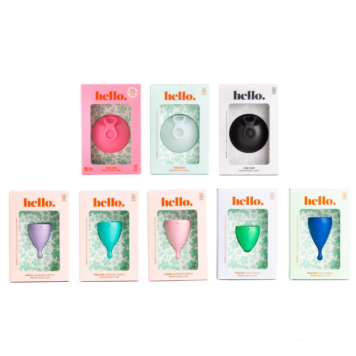 Hello Menstrual Cup or Disc - Squeaky Clean Bundle
