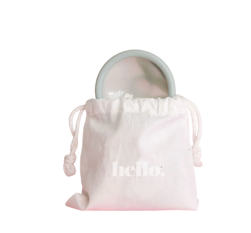 Hello Organic Cotton Storage Bag