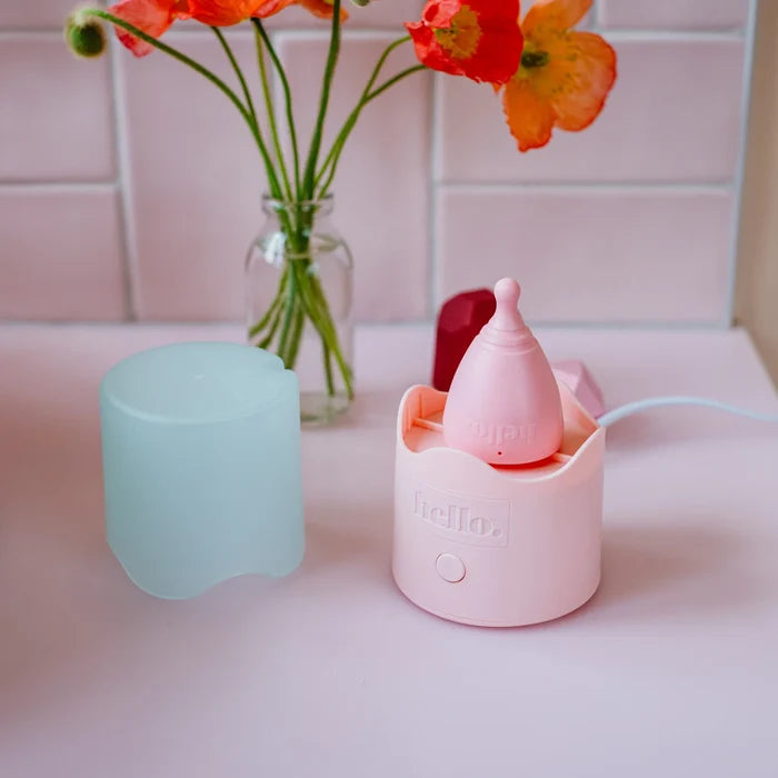 Hello Steamy - Menstrual Cup & Disc Steam Steriliser
