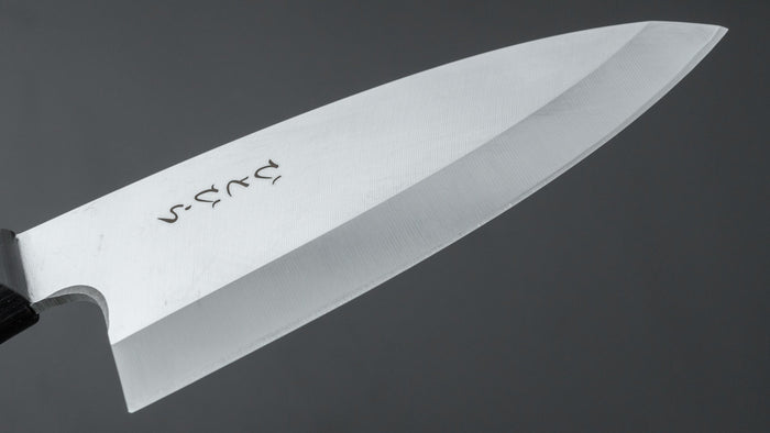 Hitohira Hiragana Deba 150mm Pakka Handle (No Bolster) - HITOHIRA