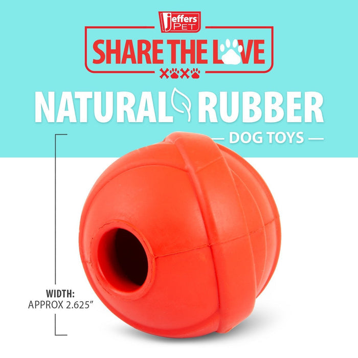 Hollow Red Ball for Treat Play